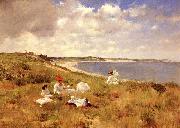 William Merritt Chase Idle Hours oil